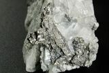 Native Silver in Calcite - Morocco #362734-1